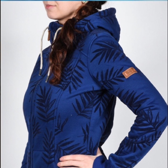 🌴🔆ROXY- FROST PRINTED ZIP UP HOODIE SWEATER🔆🌴 - Picture 3 of 16